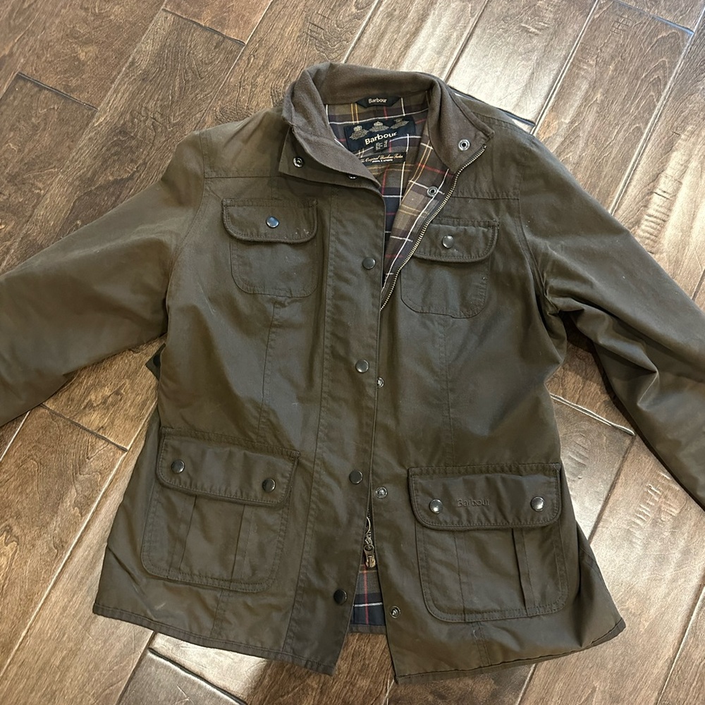 Barbour Ladies Utility Jacket Size 8 US